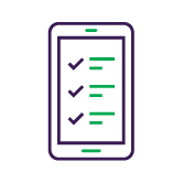 2019 benefit icon mobile checklist