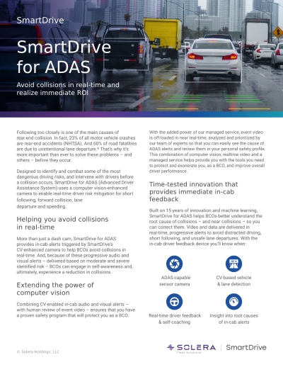 SmartDrive - ADAS